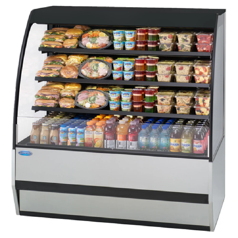 Federal Industries SSRPF-5952 59 Inch Self-contained Refrigerated Display Case with LED Lighting Federal Industries SSRPF-5952 59 Inch Self-contained Refrigerated Display Case with LED Lighting