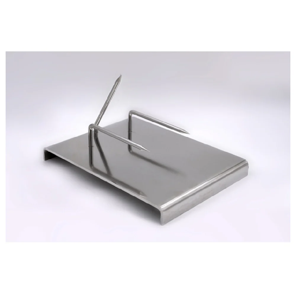 Alto Shaam HL-2635 8 lbs stainless steel carving holder for prime rib with ergonomic design