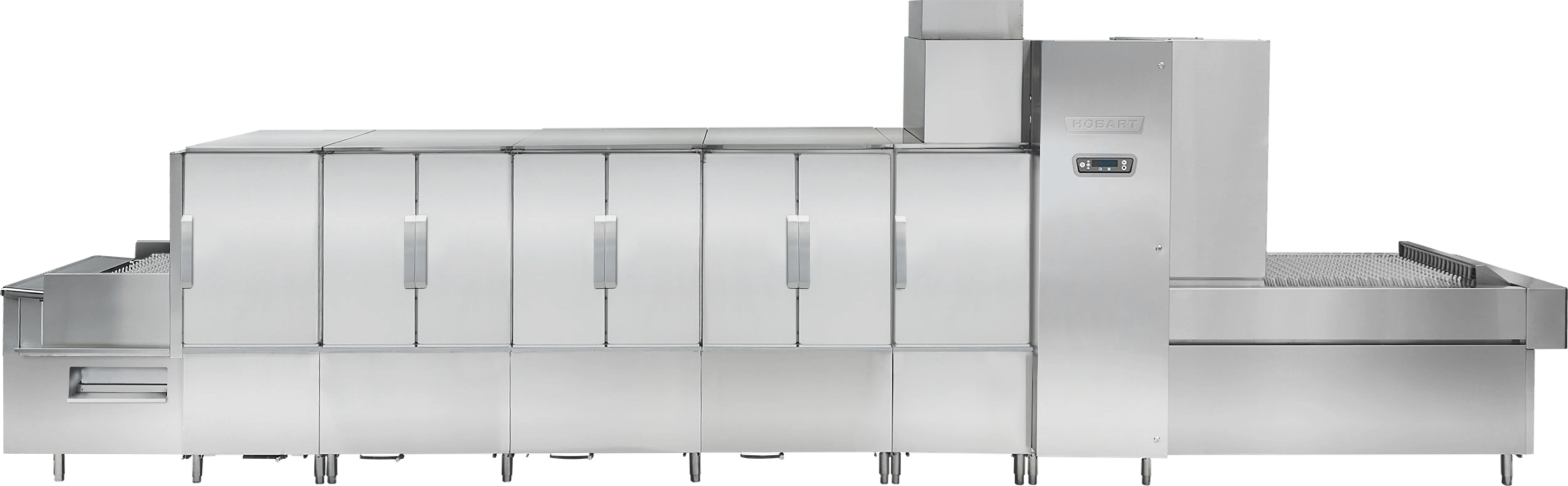 Hobart FT1000E+BASE@CF 25 Inch Low Energy Flight Type Dishwasher with Dual Rinse