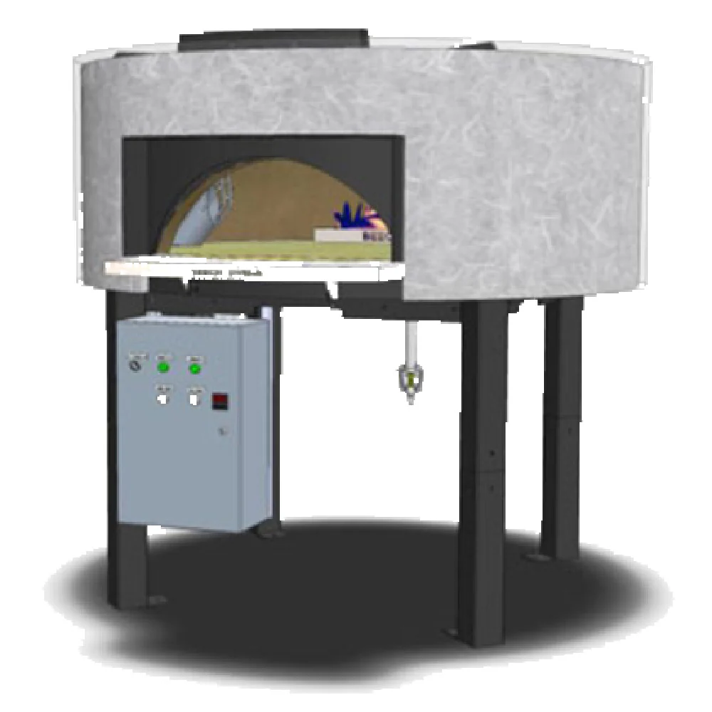 Beech Ovens RND1500GB 59 Inch Wood Burning Gas Assisted Oven with Radiant Flame Burner Beech Ovens RND1500GB 59 Inch Wood Burning Gas Assisted Oven with Radiant Flame Burner