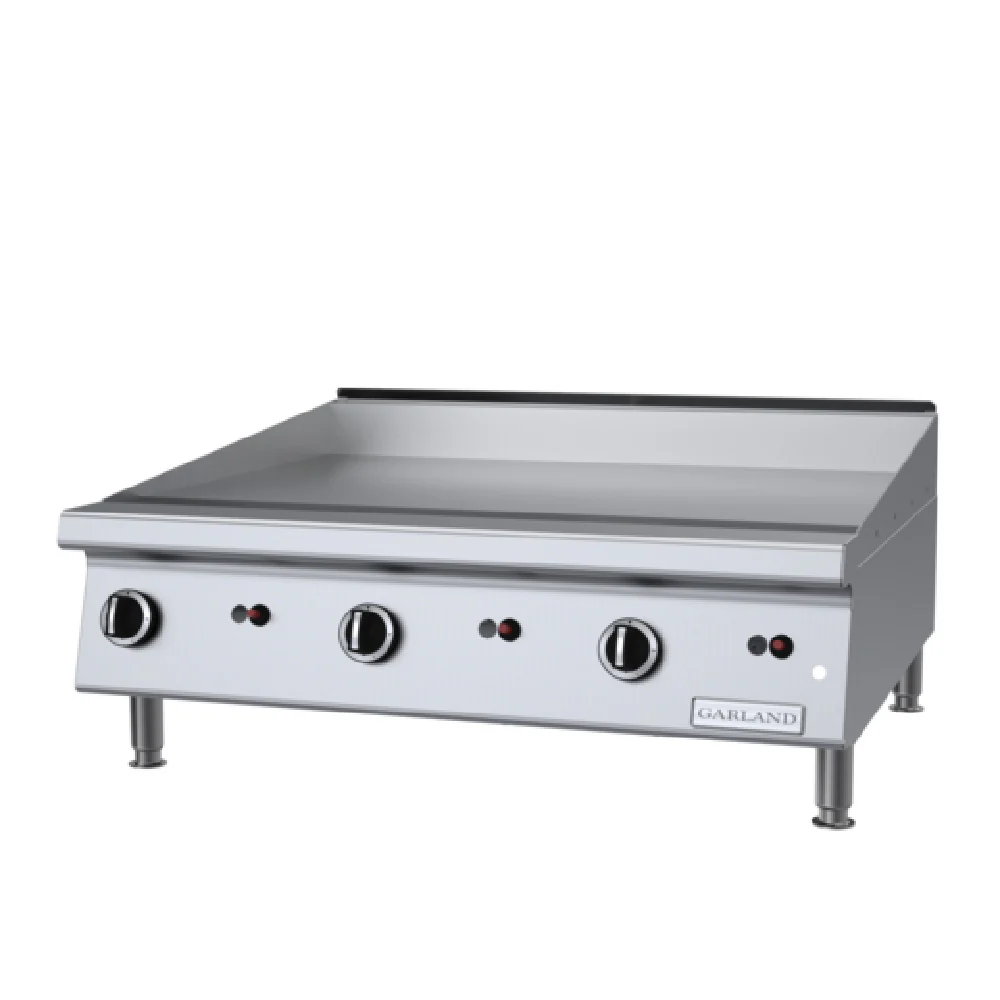 Garland GTGG36-G36M_LP 36 Inch Heavy Duty Countertop Gas Griddle 81000 BTU