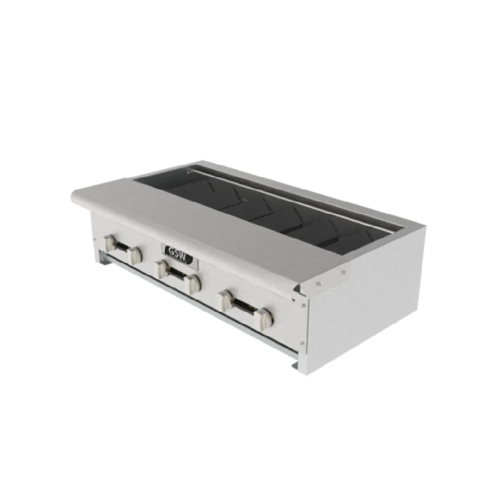 GSW USA AEKR-R24 24 Inch Countertop Gas Kebob Broiler Radiant 36000 BTU GSW USA AEKR-R24 24 Inch Countertop Gas Kebob Broiler Radiant 36000 BTU