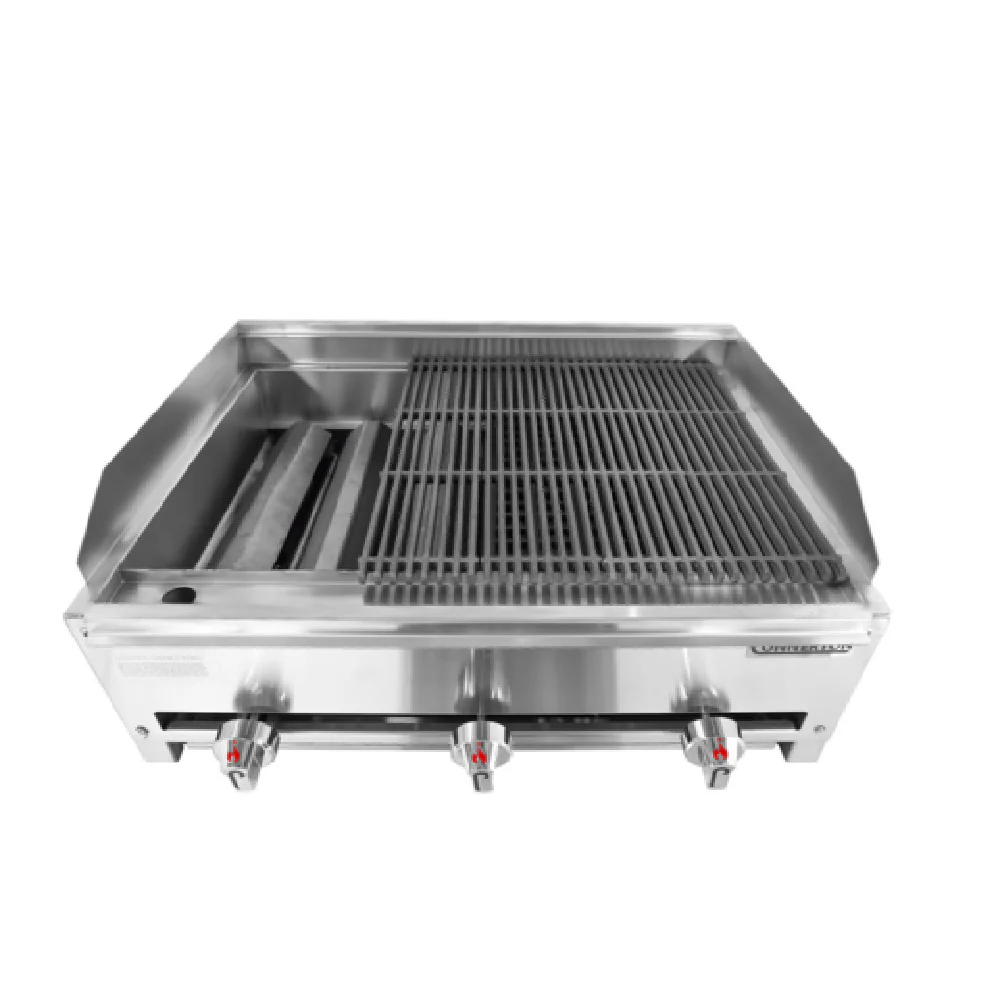 Connerton Cooking RLRB-23-47R-S Charbroiler Countertop Gas Connerton Cooking RLRB-23-47R-S Charbroiler Countertop Gas