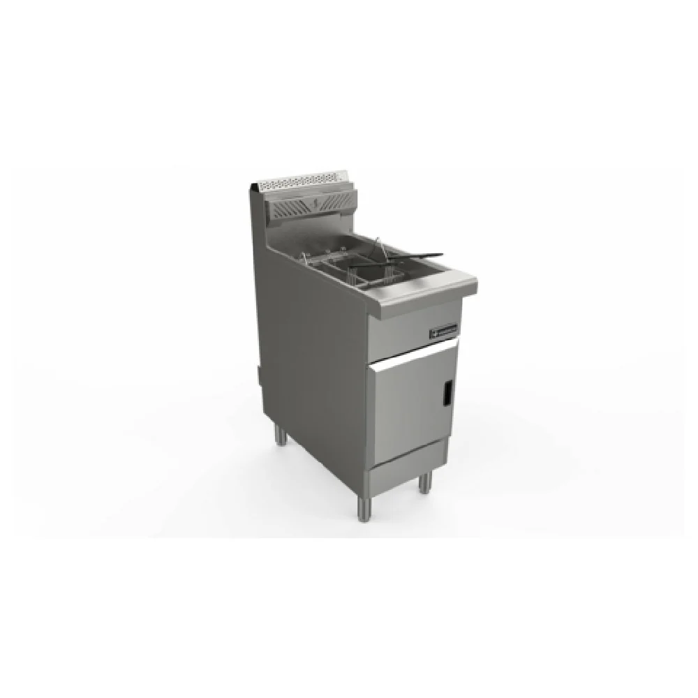 Venancio RFB50_LP 16 Inch Gas Fryer Full Pot Commercial 120000 BTU with Baskets Venancio RFB50_LP 16 Inch Gas Fryer Full Pot Commercial 120000 BTU with Baskets