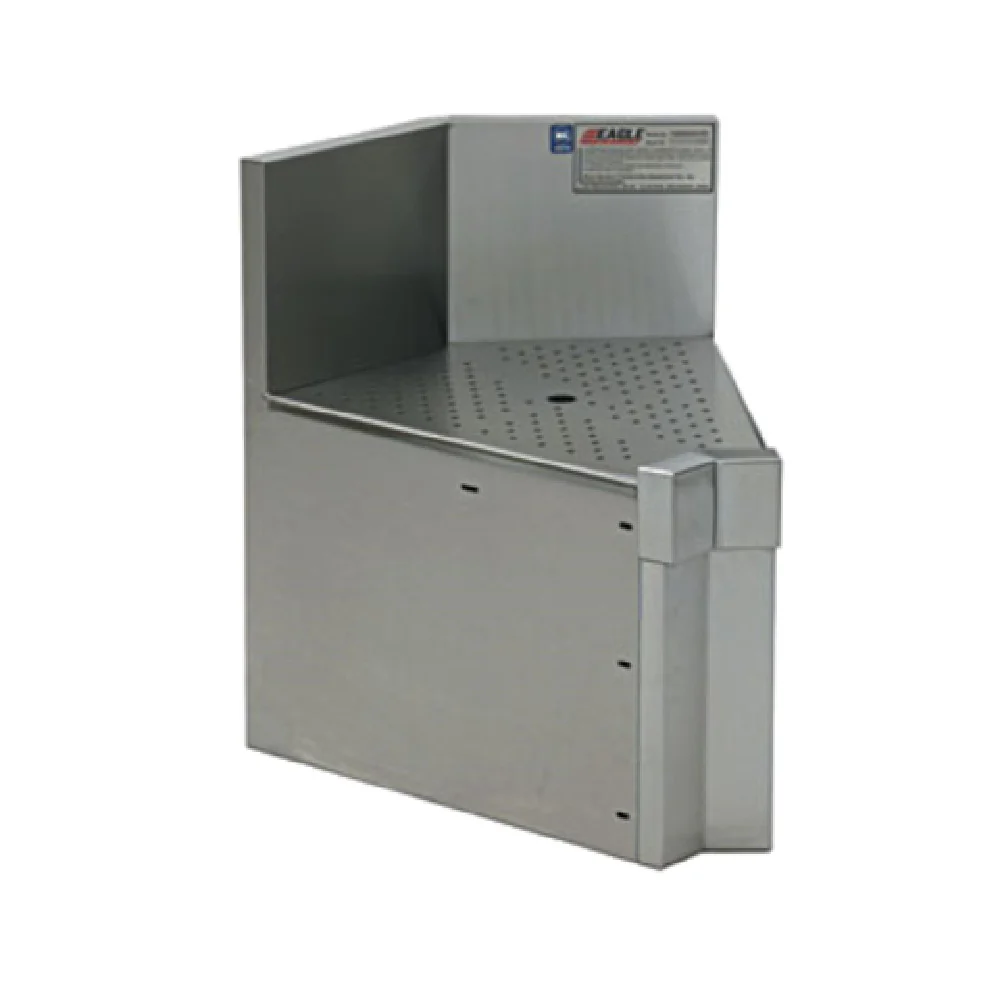 Eagle WBIC45-24 24 Inch Underbar Angle Filler Stainless Steel with Drainboard