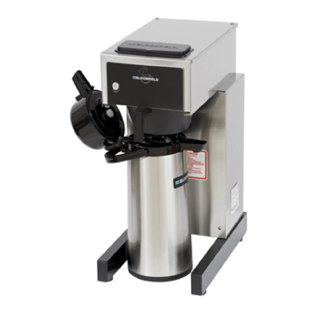 Bloomfield 8785-A-120V 10 Oz Gourmet Airpot Brewer Electric Stainless Steel with Manual Fill