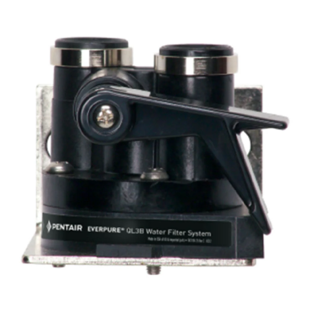 Everpure EV925801 Filter Head QL3 Single Built-in Shutoff Valve Everpure EV925801 Filter Head QL3 Single Built-in Shutoff Valve
