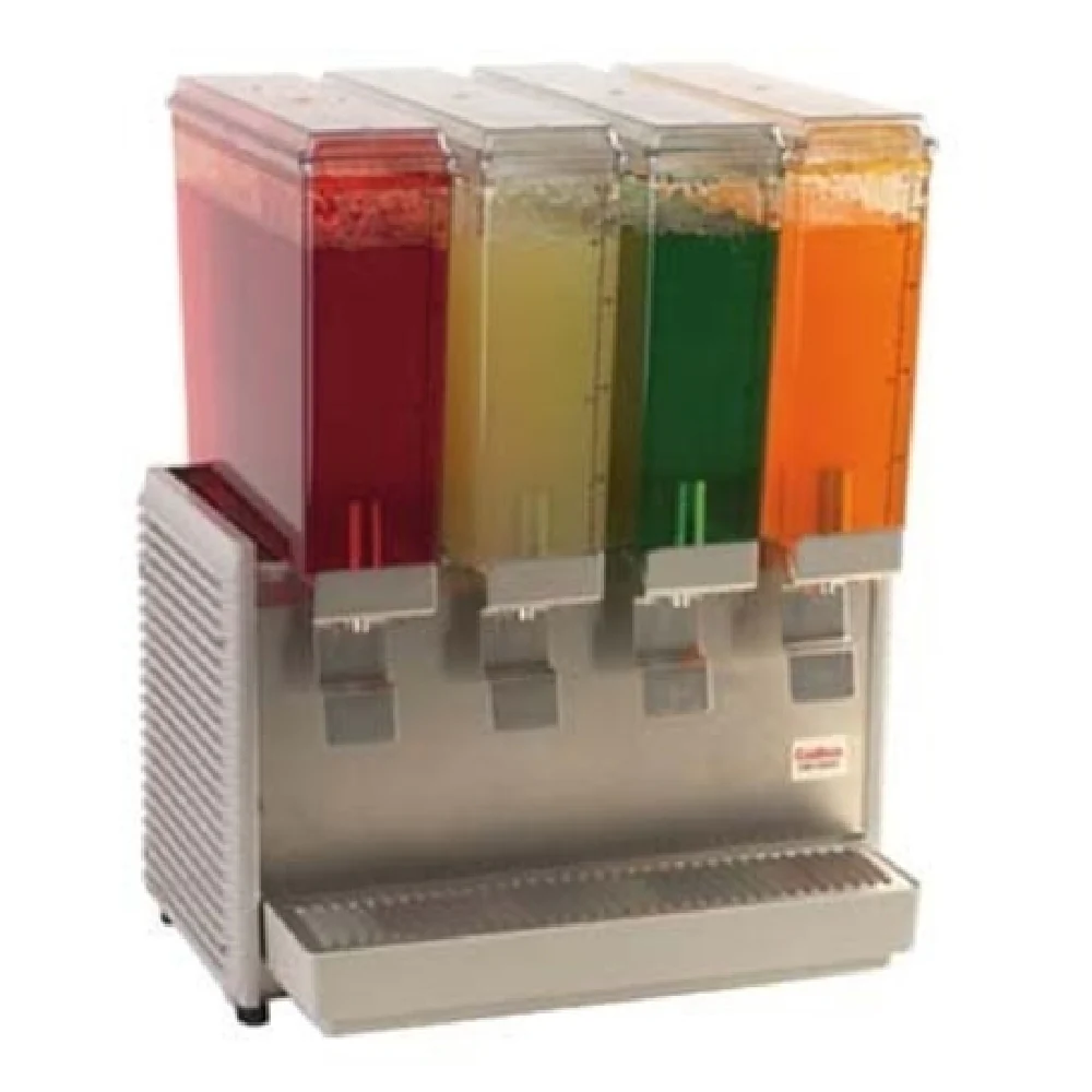 Crathco E49-4_120/60/1 17 Inch Electric Beverage Dispenser with 4 Bowls