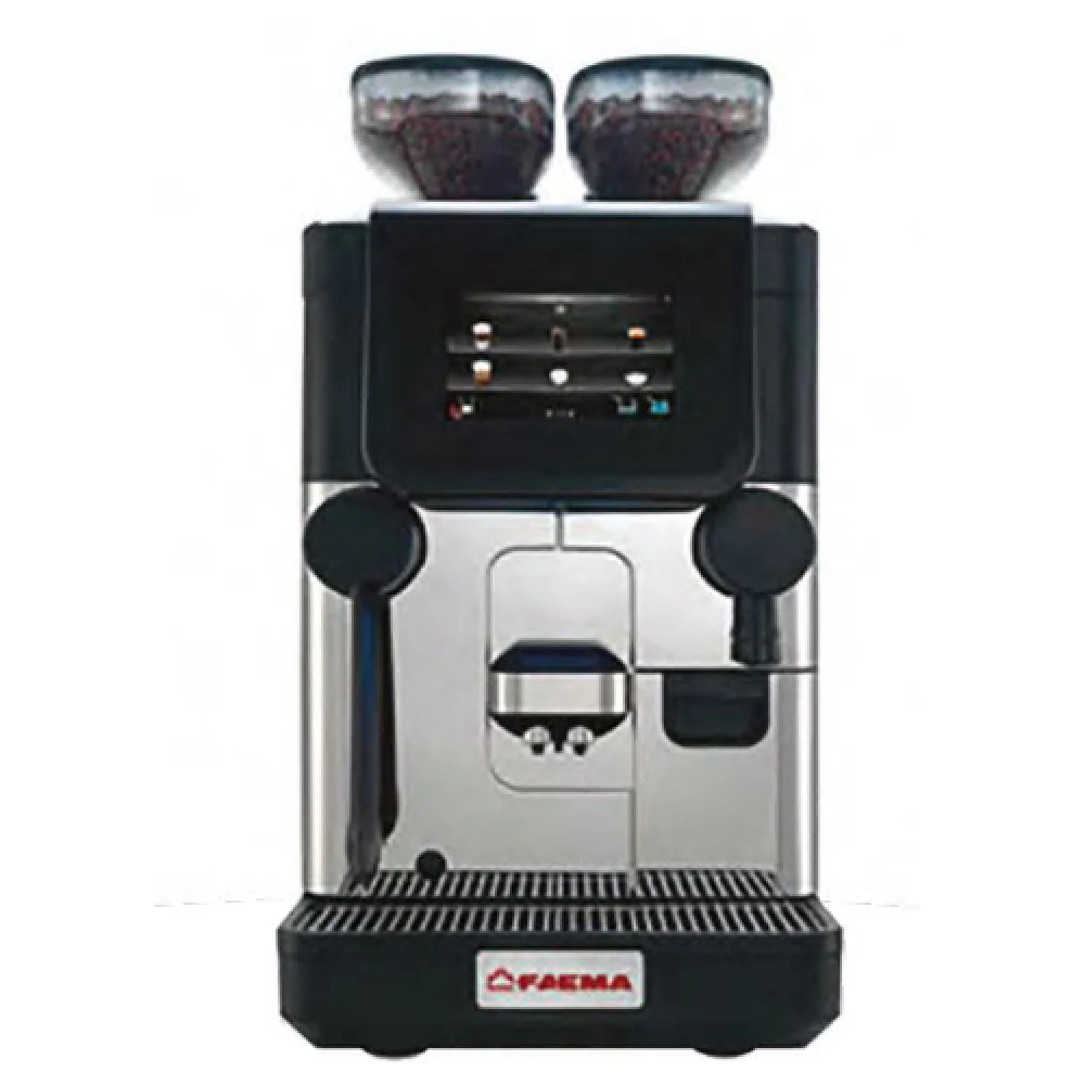 Espresso Soci X20 S-10 15 Inch Faema X20 Autosteam Espresso Cappuccino Machine with 2 grinders dosers and 2 hoppers
