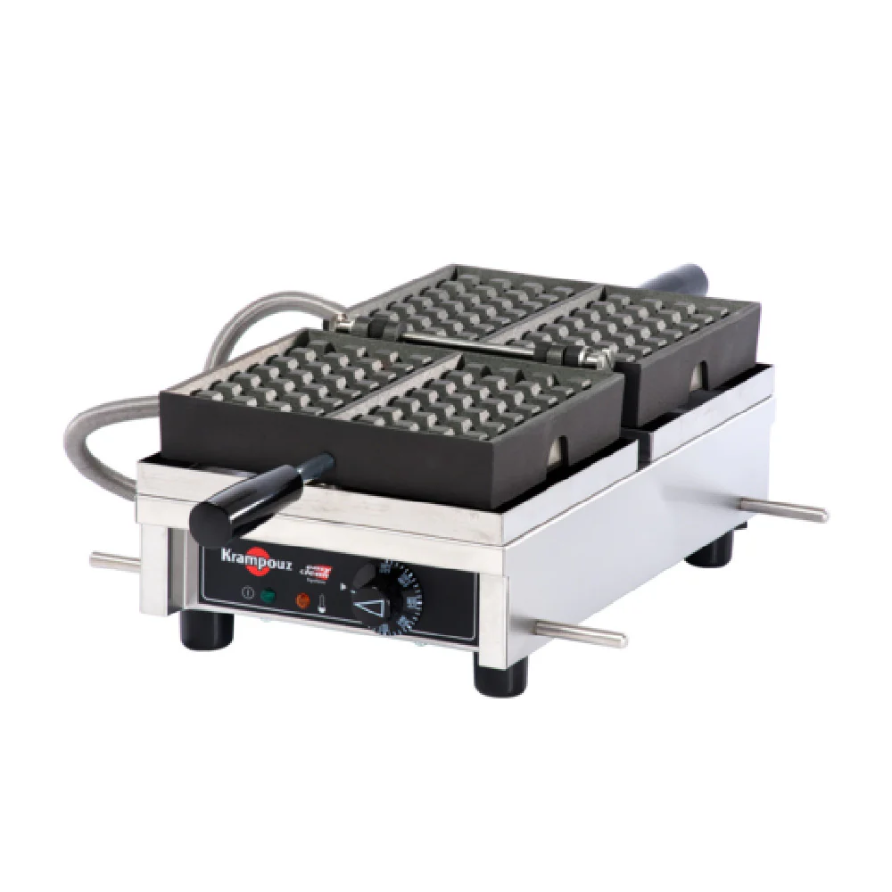 Eurodib WECDAAAS Krampouz Waffle Maker 180° Opening 3x5 Brussels Eurodib WECDAAAS Krampouz Waffle Maker 180° Opening 3x5 Brussels