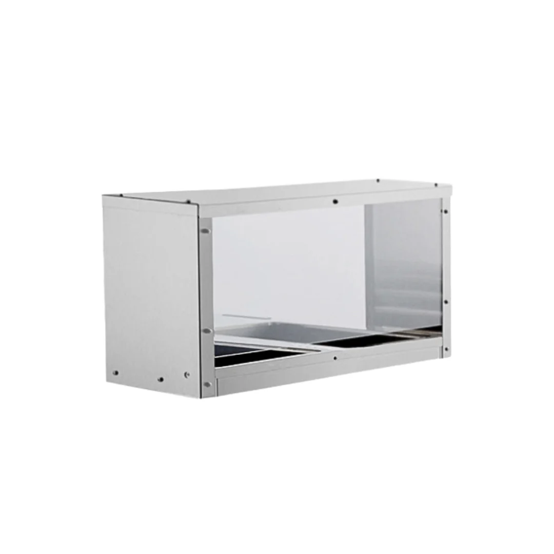 Atosa MROS-2ST 25 to 36 Inch Overshelf/Sneezeguard Stainless Steel with Enhanced Sanitation Atosa MROS-2ST 25 to 36 Inch Overshelf/Sneezeguard Stainless Steel with Enhanced Sanitation