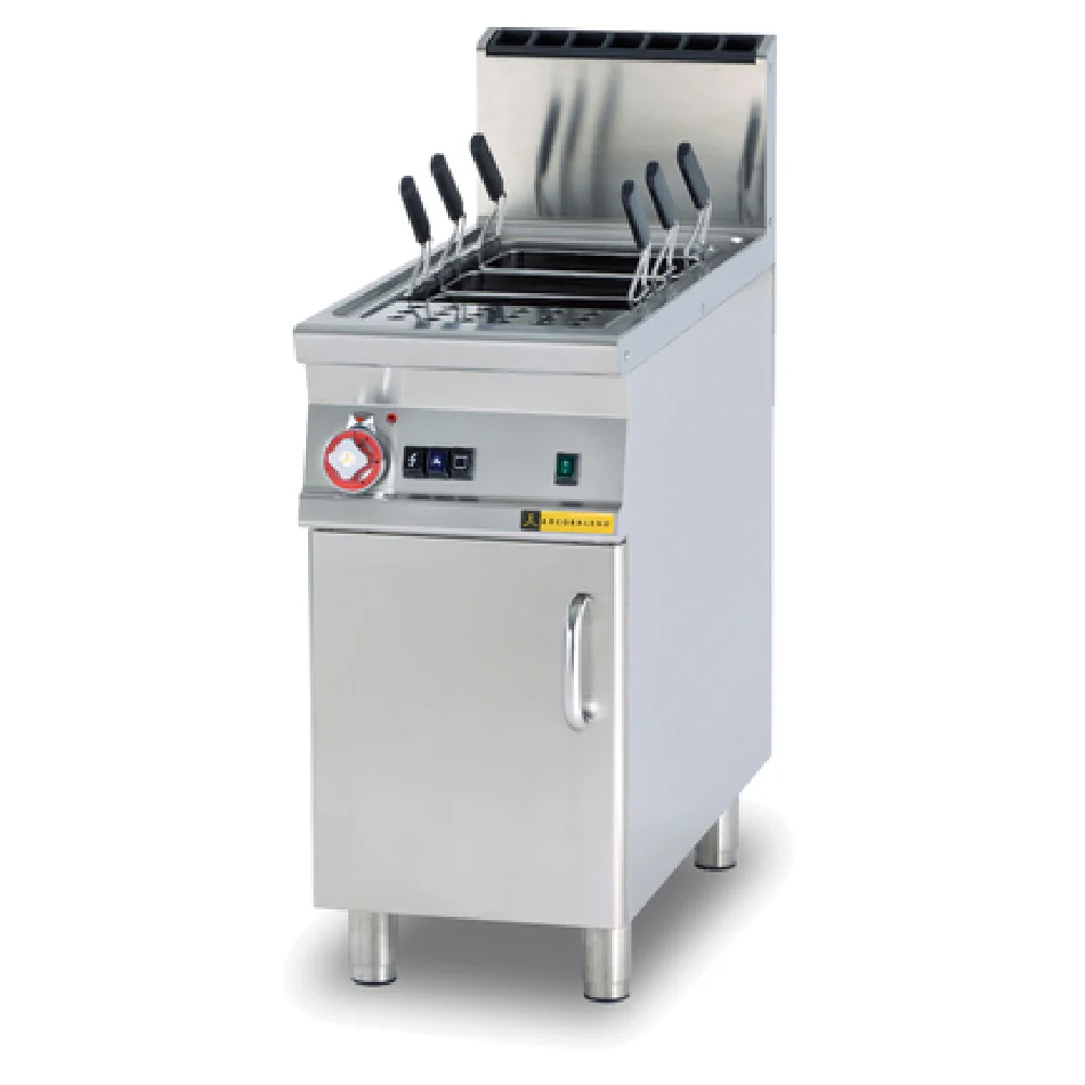 Arcobaleno Pasta Equipment APCG35HA 15 Inch Gas Pasta Cooker with Automatic Fill 80,000 BTU Arcobaleno Pasta Equipment APCG35HA 15 Inch Gas Pasta Cooker with Automatic Fill 80,000 BTU