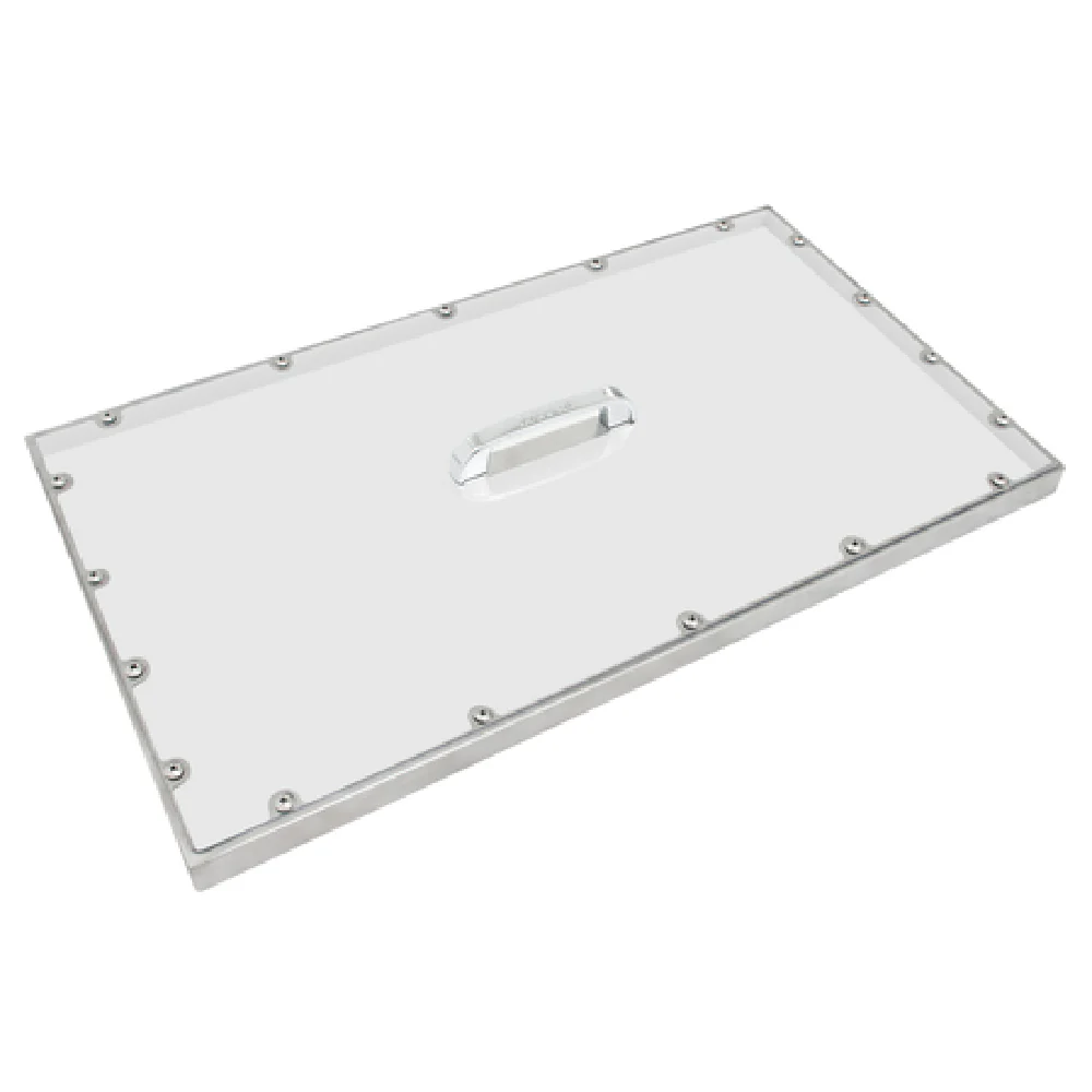 Turbo Air PC-48J 40-3/8 Inch Clear Pan Cover for JBT-48 Food Safety