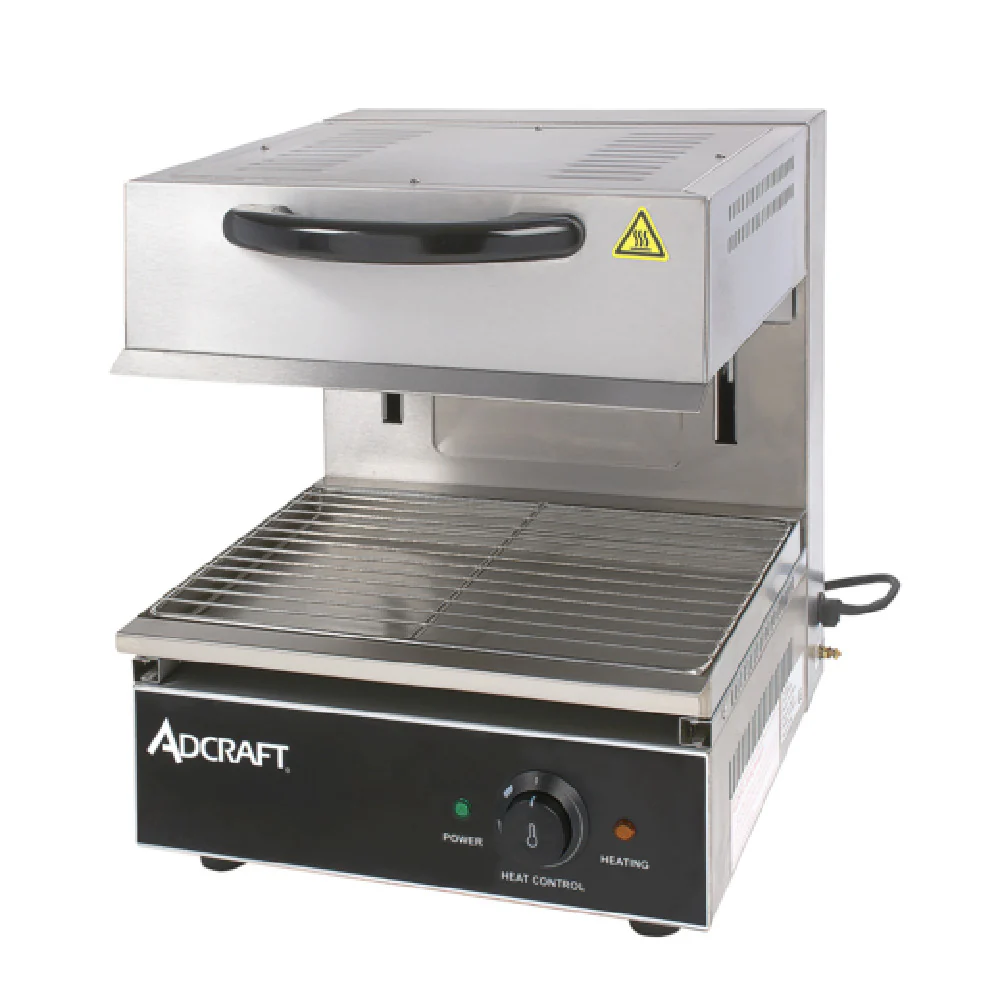Admiral Craft SAL-2800W 17 Inch Electric Salamander Broiler with Removable Tray