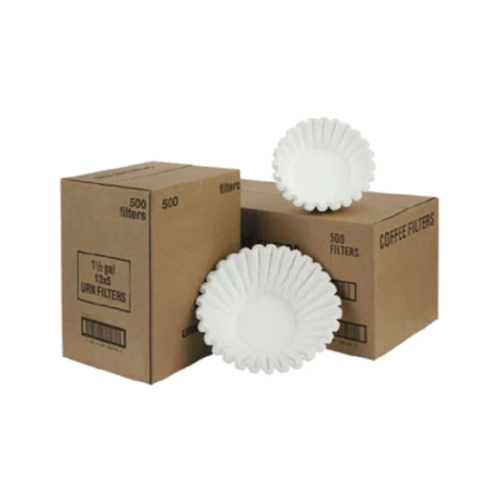Fetco F003 9-3/4 Inch Paper Coffee Filters 1000 Filters per Case