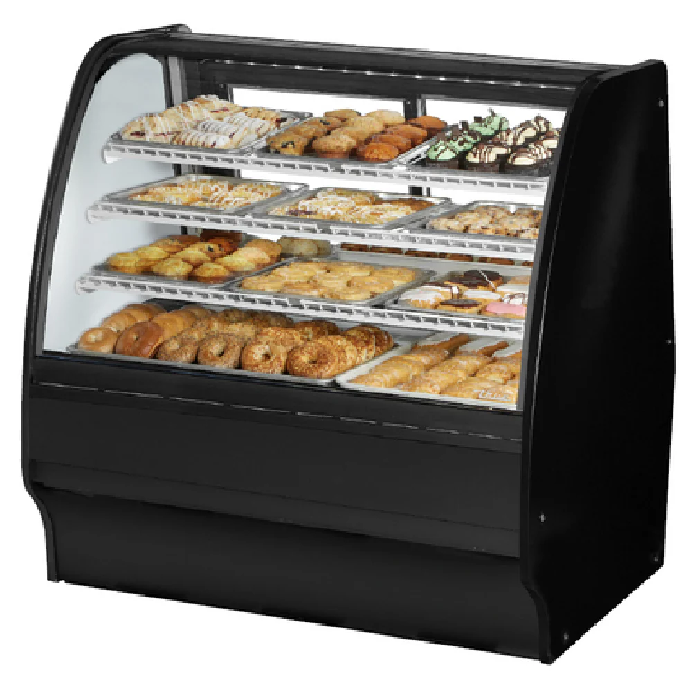 True Refrigeration TGM-DC-48-SC/SC-B-W 48-1/4 Inch Glass Merchandiser Dry Non-refrigerated