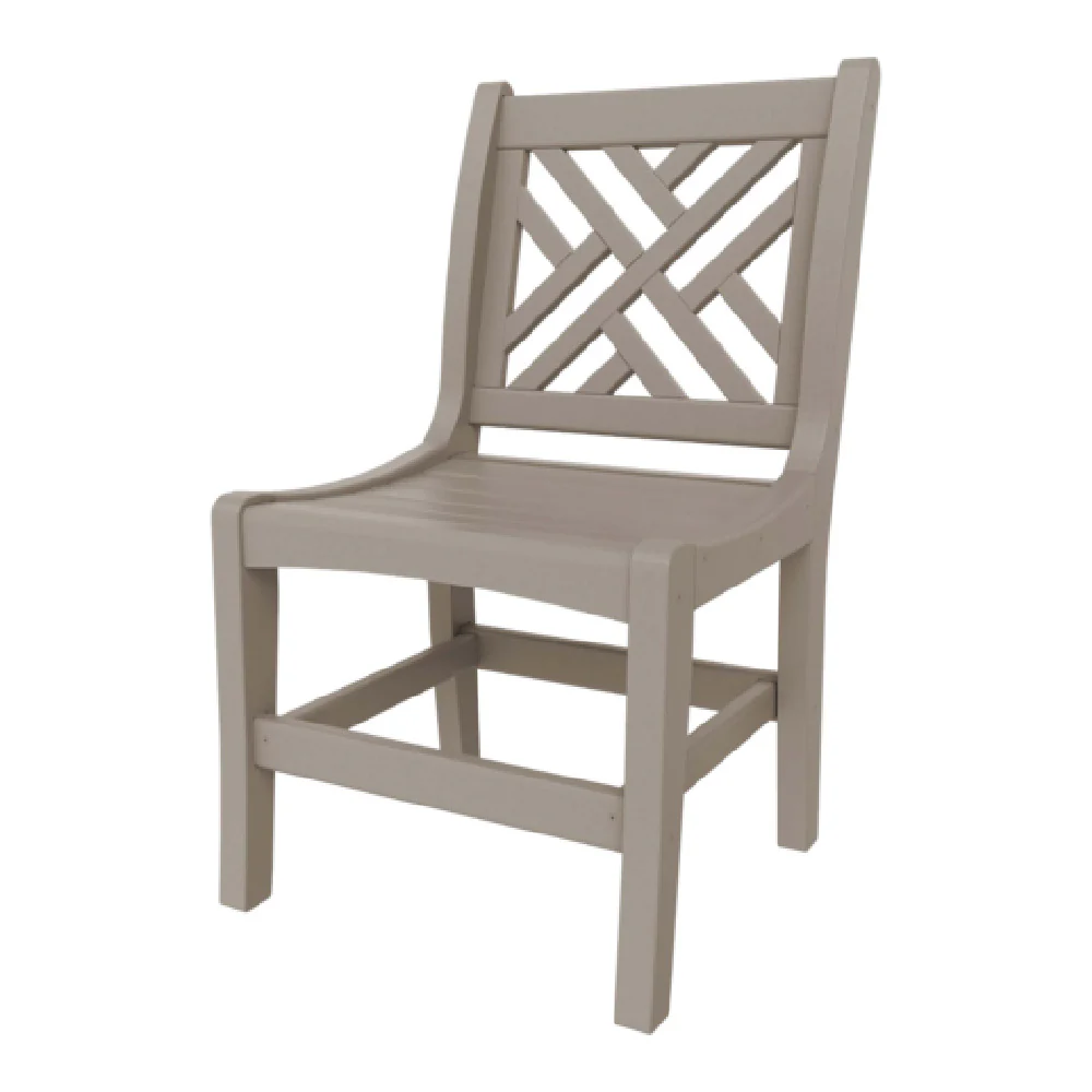 Plantation Prestige Commercial Furniture 3250700-01 STD Chippendale Side Chair Standard Finish