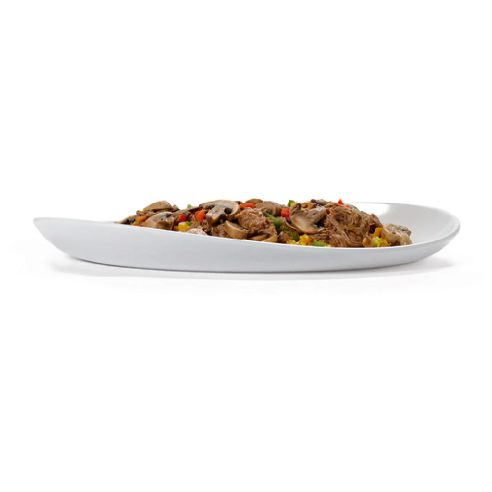 GET Enterprises OP-1690-AW 16 Inch Oval Melamine Platter American White GET Enterprises OP-1690-AW 16 Inch Oval Melamine Platter American White