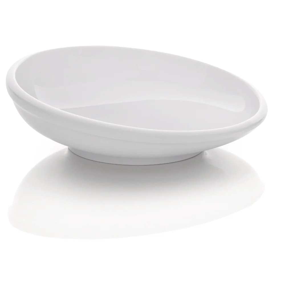 BauscherHepp 52.1090.9016 6.3 Inch Circle Plate Round White Porcelain 3 Packs