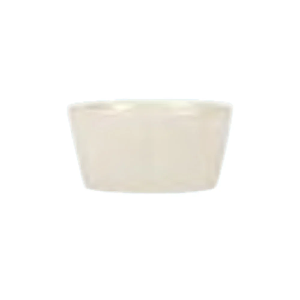 Libbey FH-530 2-1/2 Oz Sauce Bowl Round Glazed Porcelain Cream White