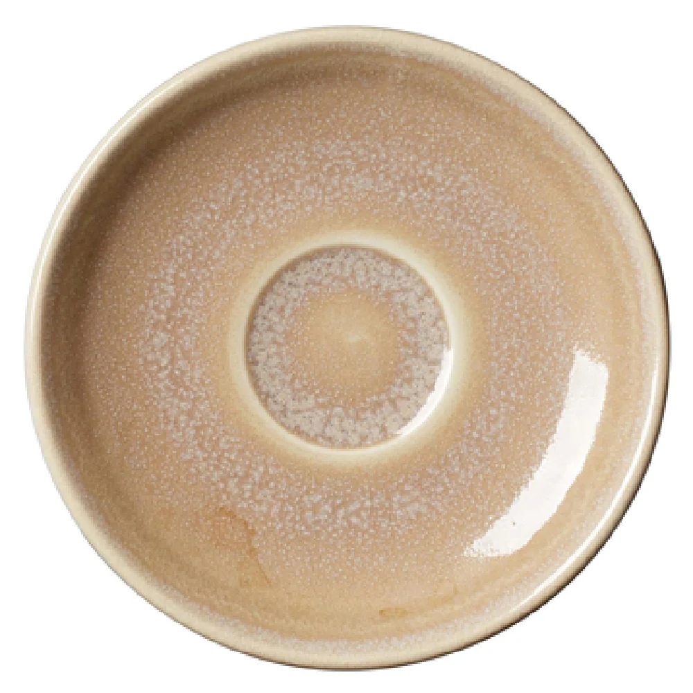 Steelite 1776X0043 5.0 Inch Liv Saucer Revolution Sandstone Ceramic Steelite 1776X0043 5.0 Inch Liv Saucer Revolution Sandstone Ceramic