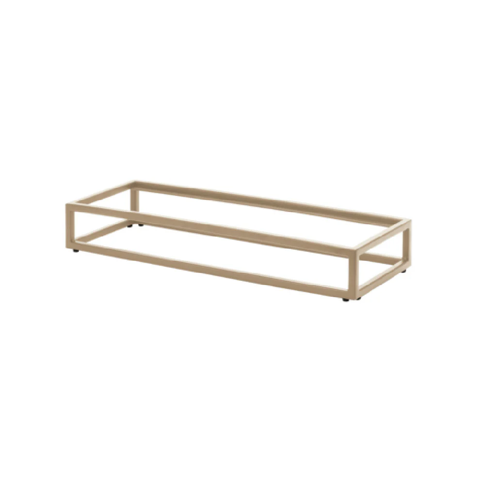 Steelite 7364MW333 21 Inch Rectangle Riser Pivot Metal Champagne Display