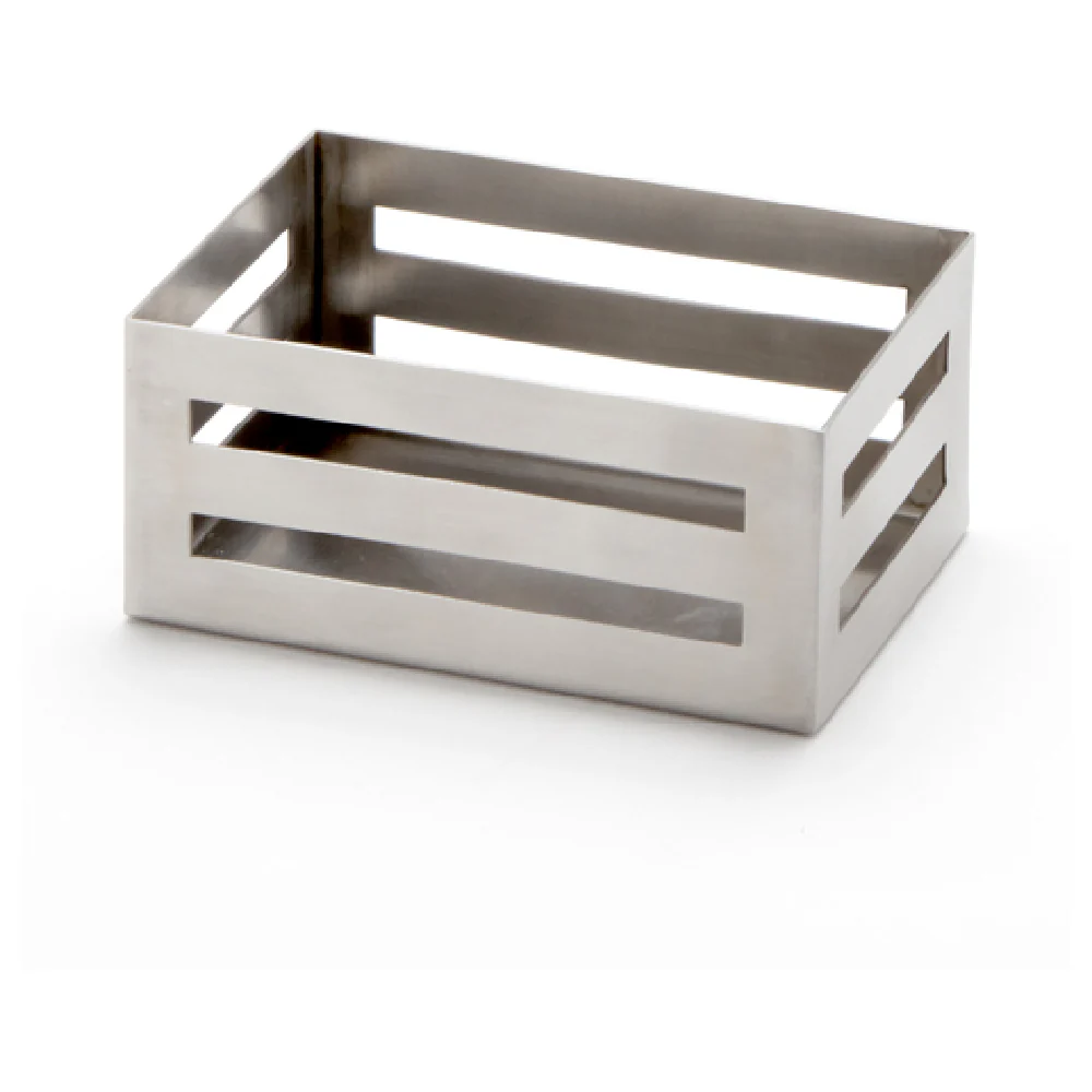 American Metalcraft SPC 3-1/2 Inch Width Rectangular Sugar Packet Crate Stainless Steel Satin Finish American Metalcraft SPC 3-1/2 Inch Width Rectangular Sugar Packet Crate Stainless Steel Satin Finish