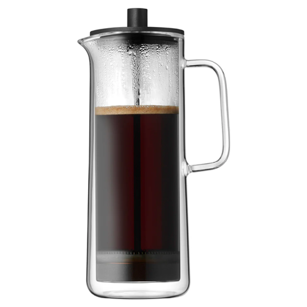 BauscherHepp 06.3245.6040 25 Oz French Press Stainless Steel Glass with Dishwasher Safe
