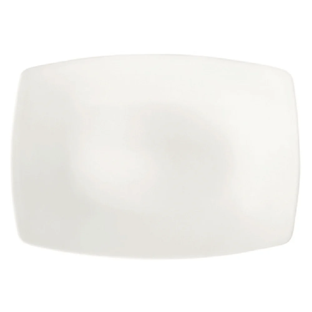GET Enterprises PA1101917812 13 Inch Porcelain Platter with Rolled Edge