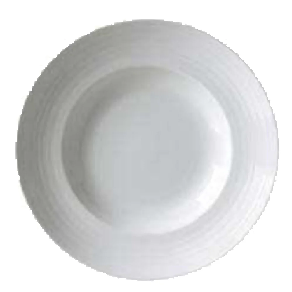 Vertex China CB-23-BD 12 Inch Pasta Bowl 20 Oz Round Deep With Rim Porcelain Bright White 12 Packs Vertex China CB-23-BD 12 Inch Pasta Bowl 20 Oz Round Deep With Rim Porcelain Bright White 12 Packs