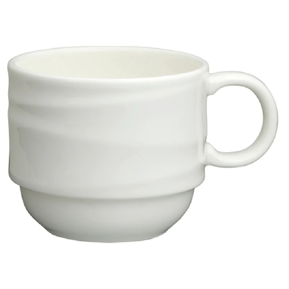 Steelite 62103ST1098 8.5 Oz Stacking Cup Royal Porcelain Pack of 3 Dozen
