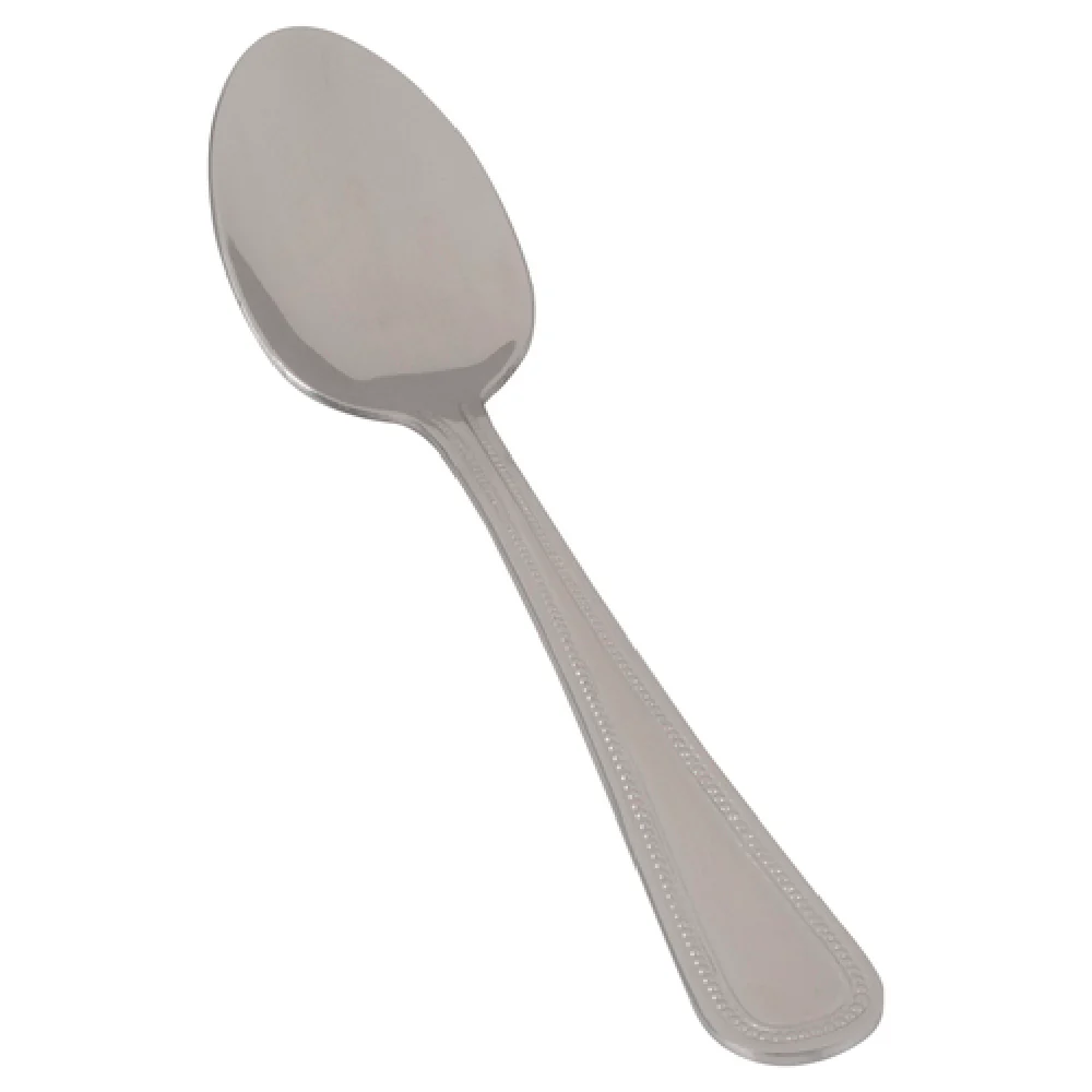 Stanton Trading FL120-01 6-1/4 Inch Teaspoon Heavy Weight 18/0 Stainless Steel Pearl
