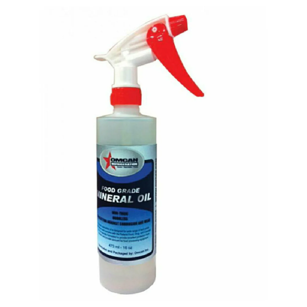 Omcan 39115 16 Oz Mineral Oil with Sprayer Included Set of 12