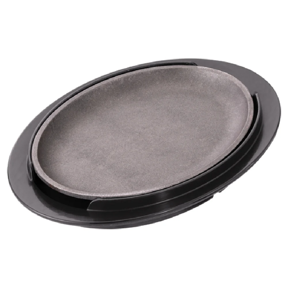 Service Ideas HS13BL3 10 Inch Insulated Skillet Holder for Fajita Skillets Black Plastic Service Ideas HS13BL3 10 Inch Insulated Skillet Holder for Fajita Skillets Black Plastic