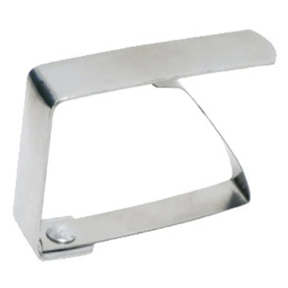 Winco TBC-1 Table Cloth Clip Fits Tables Up to 1-1/2 Inch Thick Stainless Steel
