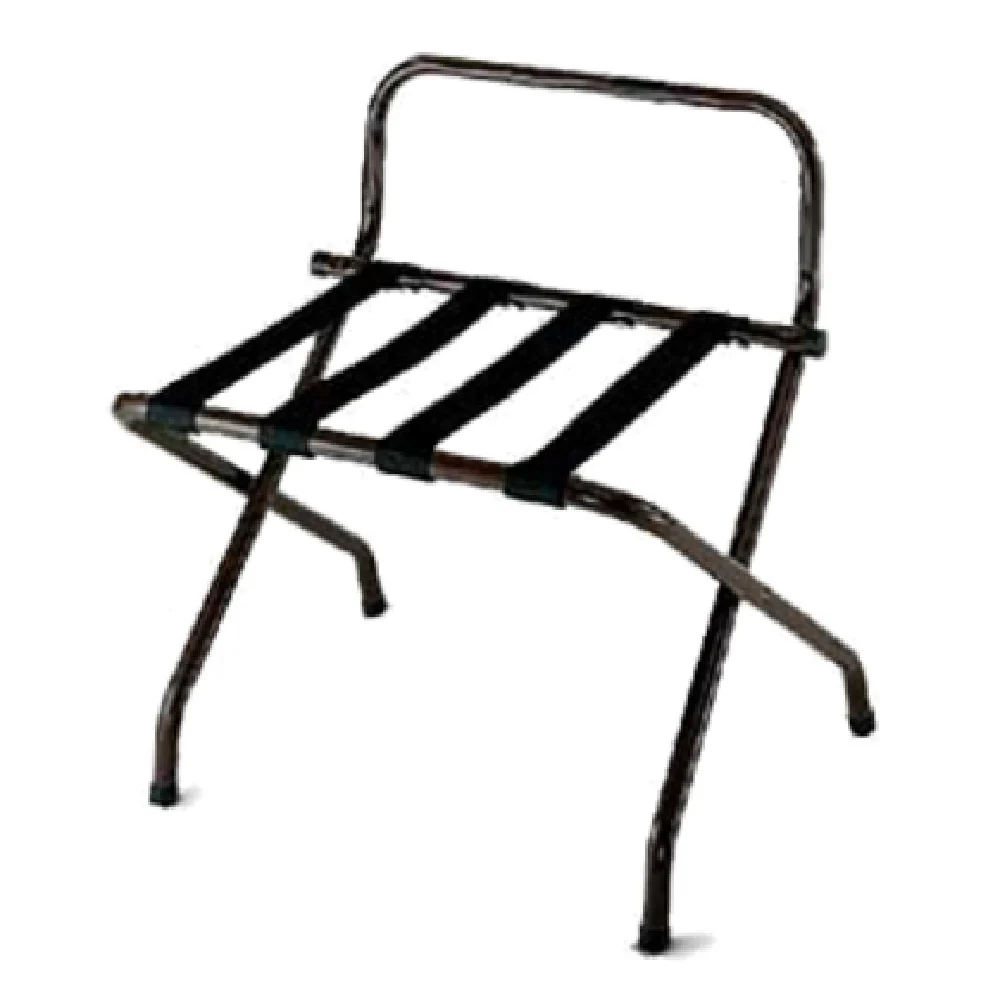 Central Specialties 1055BL-BL-1 24-1/4 Inch Luggage Rack Black Metal with Straps Central Specialties 1055BL-BL-1 24-1/4 Inch Luggage Rack Black Metal with Straps
