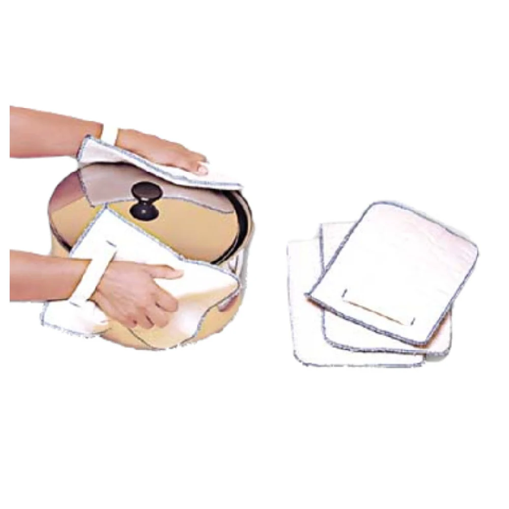 Admiral Craft 11PG-SB 8-1/2 Inch Pot Holder with steam barrier terry Admiral Craft 11PG-SB 8-1/2 Inch Pot Holder with steam barrier terry