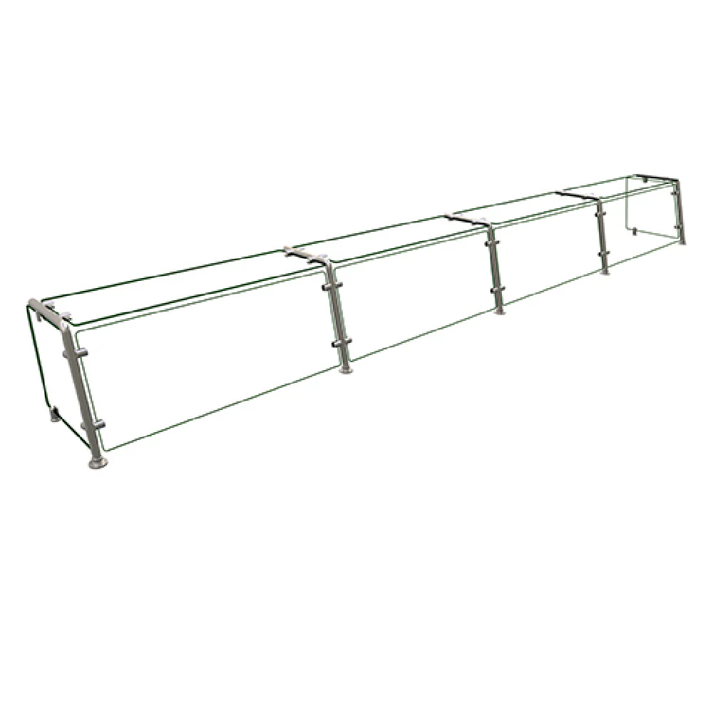 Hatco EP21-14415 144 Inch Food Shield Full Service Sneeze Guard Stainless Steel Hatco EP21-14415 144 Inch Food Shield Full Service Sneeze Guard Stainless Steel