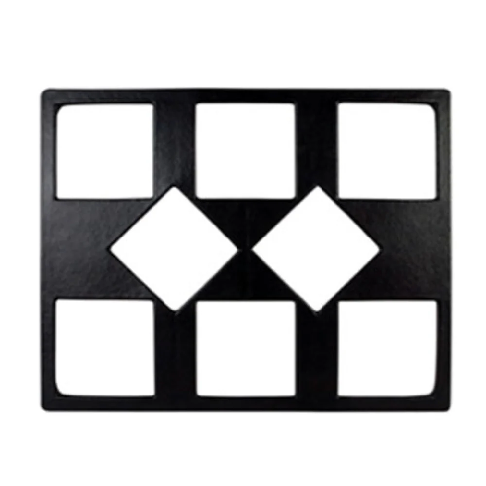 GET Enterprises T0B9FT 26 Inch Cast Aluminum Tile Inset with Resin Coating Forest Green