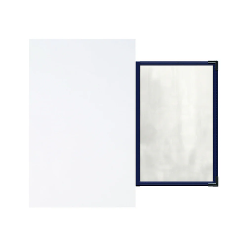 Risch SEWNAAP 5.5X8.5/8.5X14 5-1/2 Inch x 8-1/2 Inch Insert with Clear Pocket