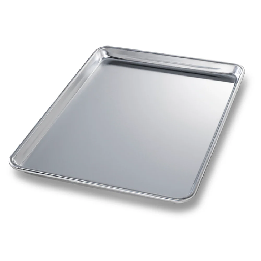 Chicago Metallic 40855 Sheet Pan 12-7/8 Inch Wire In Rim Aluminum to Glazed Finish