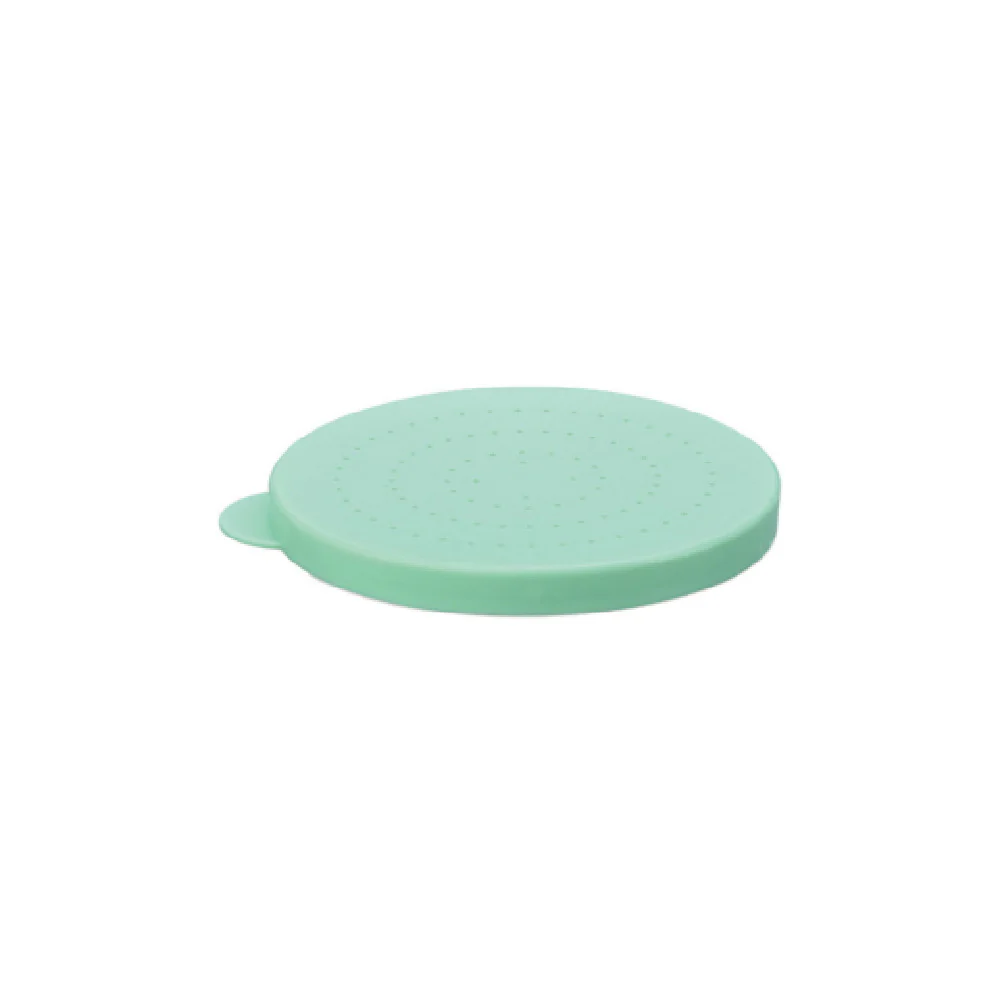CAC China PDRG-LG-05 3.12 Inch Poly Lid for PDRG Series Green 0.5mm 6 Packs