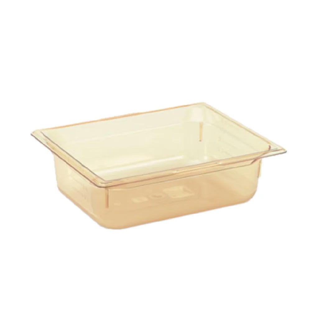 Vollrath 9024410 1/2 GN Food Pan 4 Inch High-temp Amber Resin with Anti-jamming Vollrath 9024410 1/2 GN Food Pan 4 Inch High-temp Amber Resin with Anti-jamming