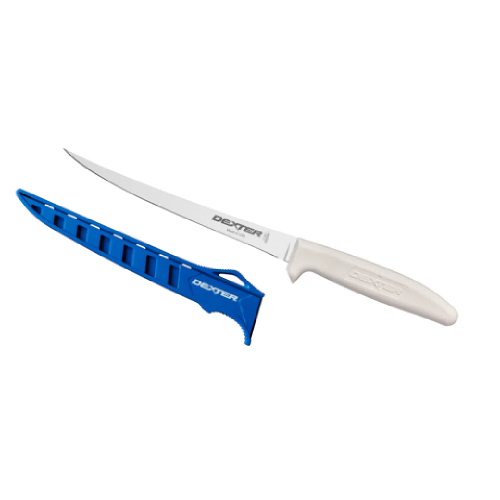 Dexter Russell S133N-7C 7 Inch Blade High-carbon Steel Fillet Knife White Handle Dexter Russell S133N-7C 7 Inch Blade High-carbon Steel Fillet Knife White Handle