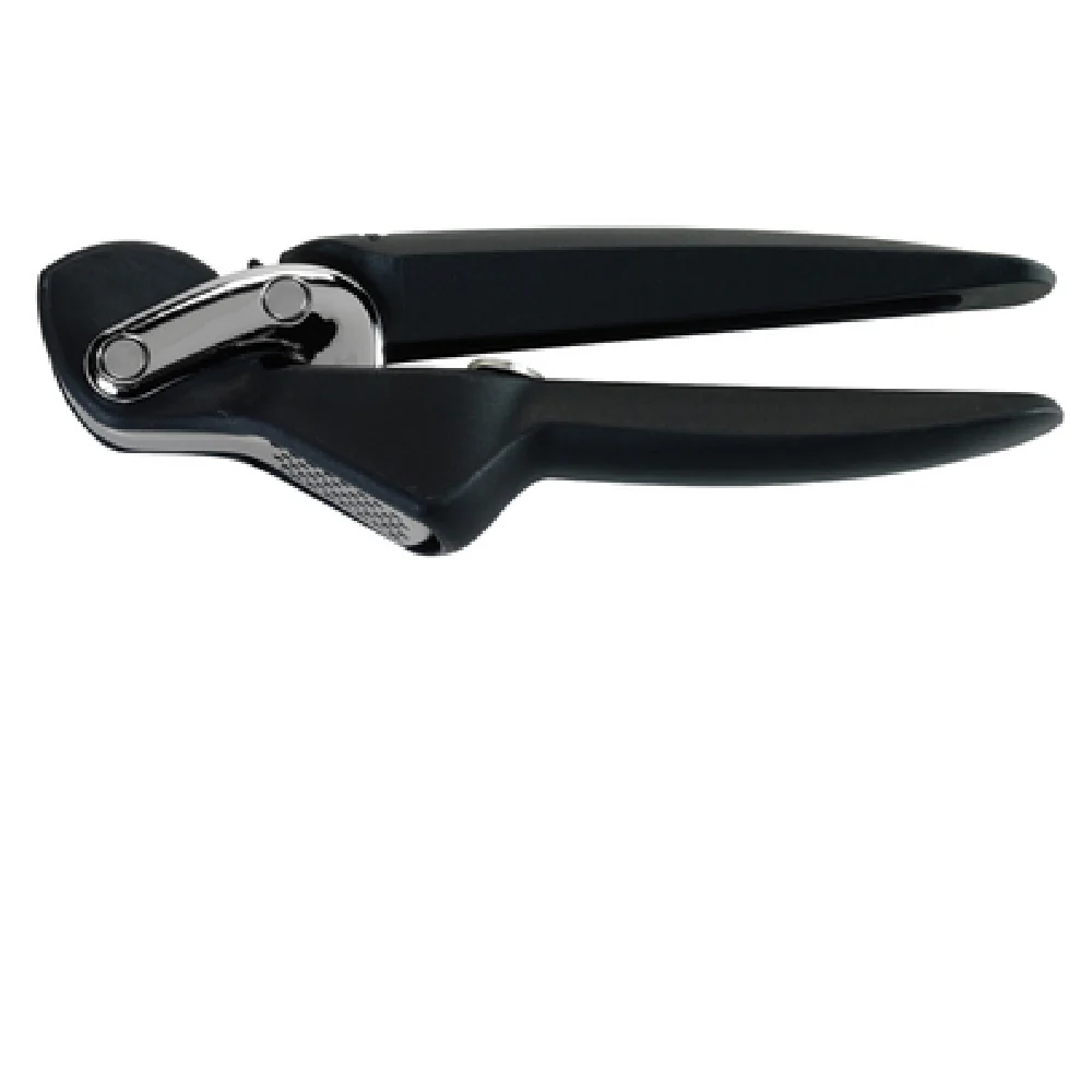 Taylor 102-238-001 Garlic Press Dual Gear Stainless Steel Black with Swing Out Plate