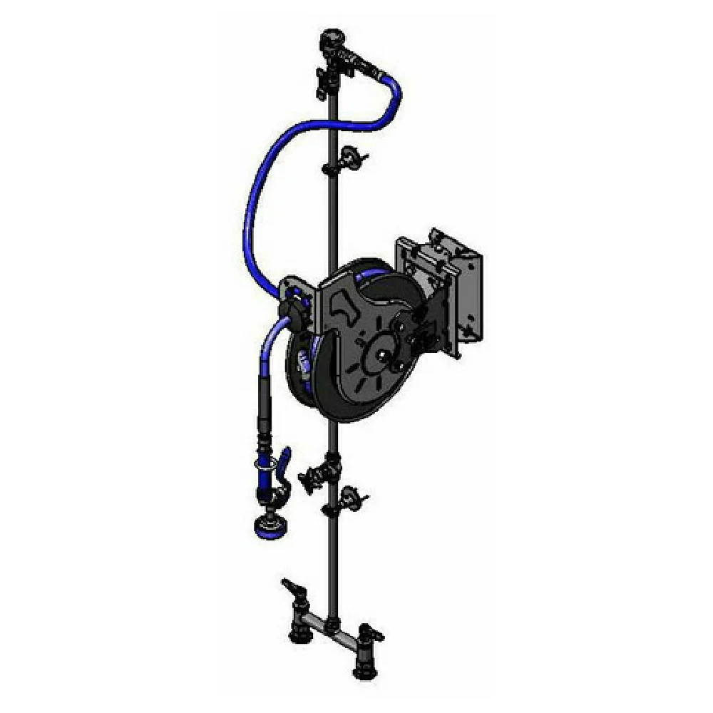 T&S Brass B-7232-U01WS4E Hose Reel Assembly Open 3/8 T&S Brass B-7232-U01WS4E Hose Reel Assembly Open 3/8