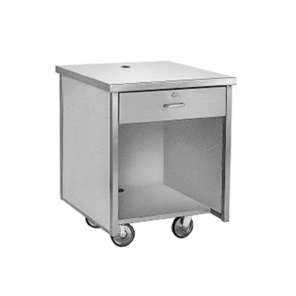 Randell RAN CA 30 Inch Cash Register Stand Mobile Modular with Locking Drawer Randell RAN CA 30 Inch Cash Register Stand Mobile Modular with Locking Drawer