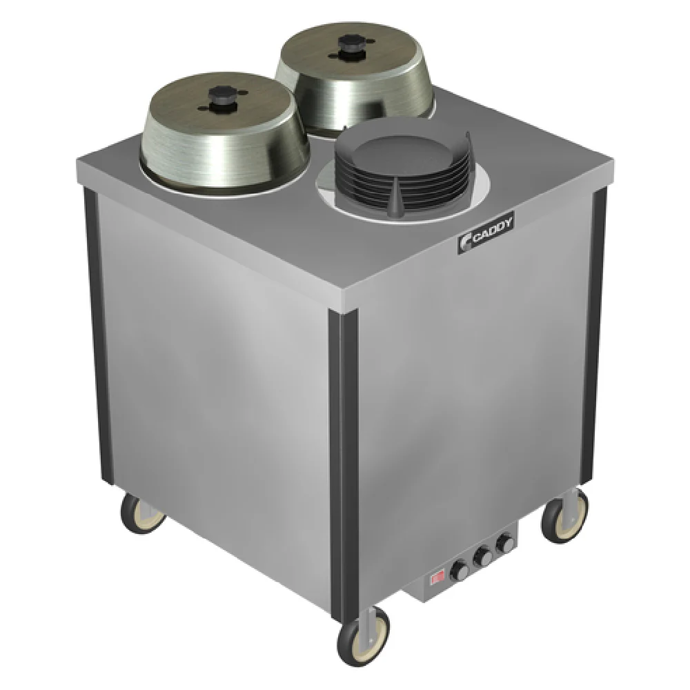 Caddy CM-SQ-303-HH 29 Inch Thermal Pellet Base/Underliner Dispenser Cabinet Style with 3 Self-Leveling Cylinders