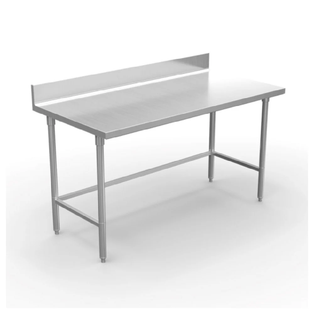 Winholt DTBB-3048-HKD 48 Inch Work Table with Backsplash Stainless Steel Top Winholt DTBB-3048-HKD 48 Inch Work Table with Backsplash Stainless Steel Top