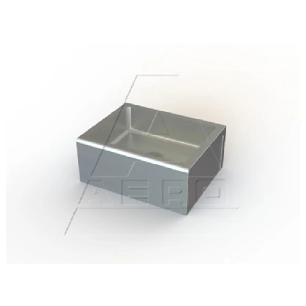 AERO Manufacturing 3MP-2116-12 19 Inch Mop Sink Floor Mounted Stainless Steel AERO Manufacturing 3MP-2116-12 19 Inch Mop Sink Floor Mounted Stainless Steel